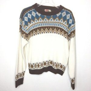 Rugby Sportwear Fair Isles Sweater Crew Neck S 492